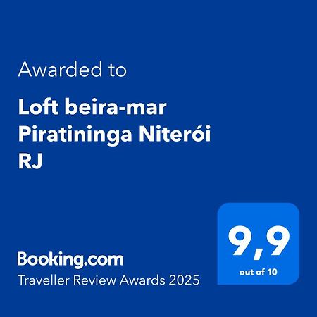 Appartamento Loft Beira Mar Piratininga Niteroi Rj Esterno foto